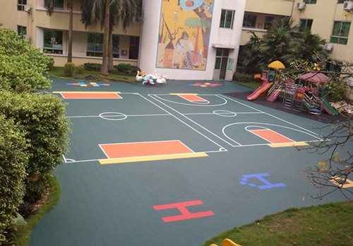懸浮地板幼兒園場地